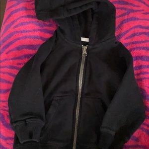 Long sleeve zip up hoodie